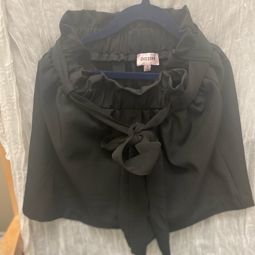 EUC Elegant High Waist Black Women's Shorts